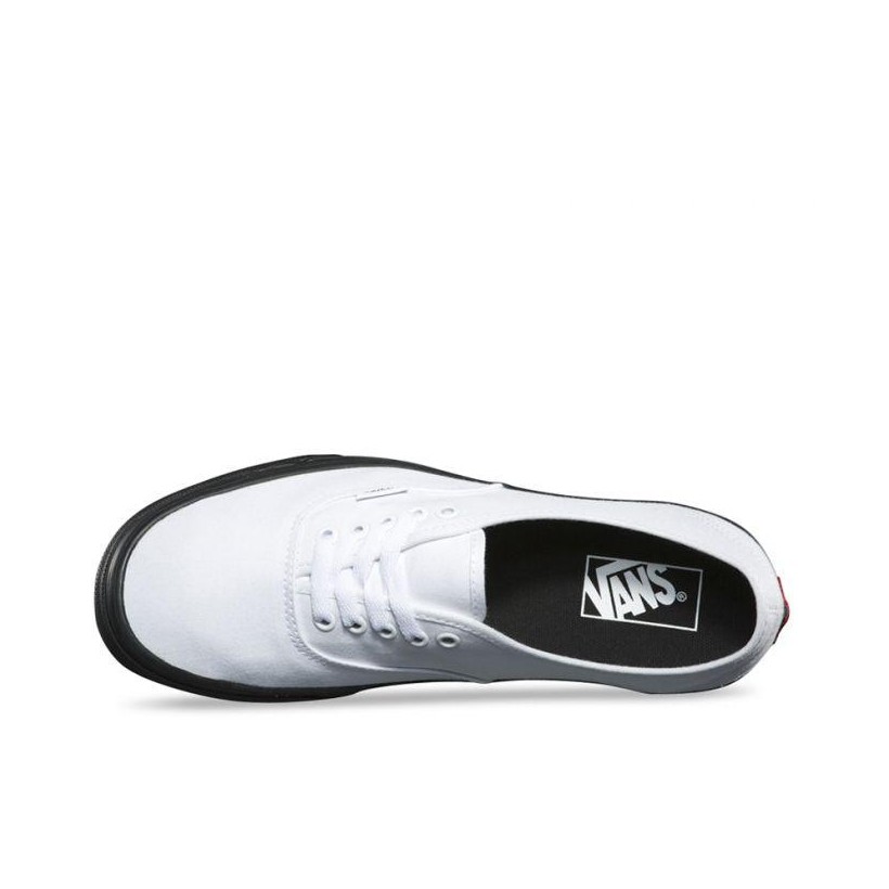 (Black Outside) True White - Authentic Black Outsle Sale Shoes by Vans