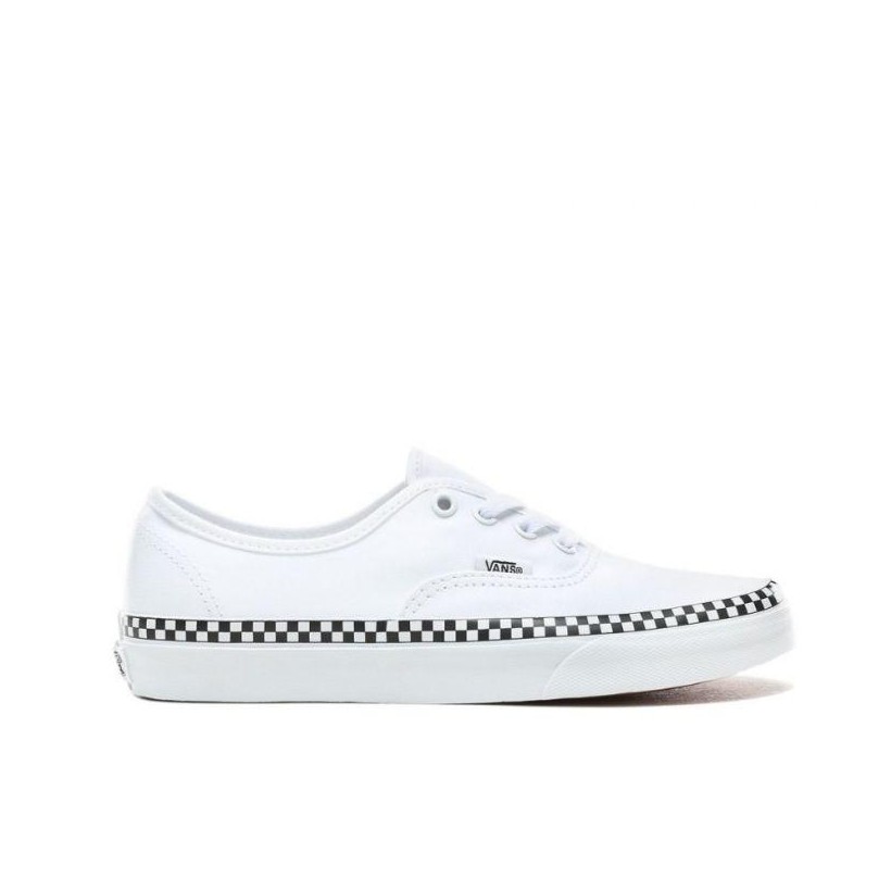 (Check Foxing) True White/True White - Authentic Check Foxing White Sale Shoes by Vans