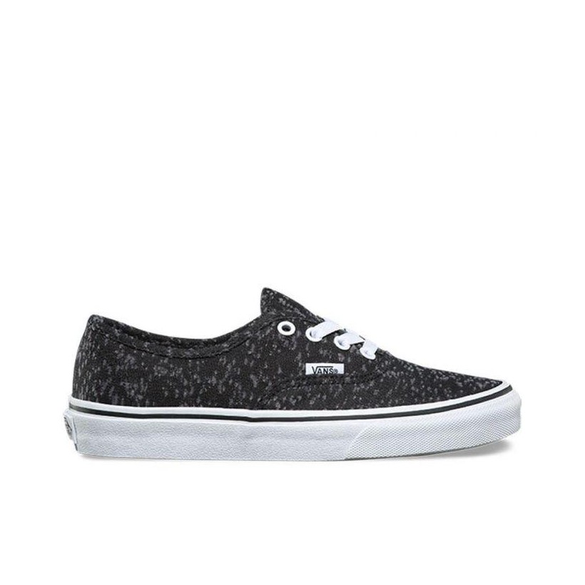 (Marled Canvas) Black/True Wht - Authentic Marled Canvas Sale Shoes by Vans