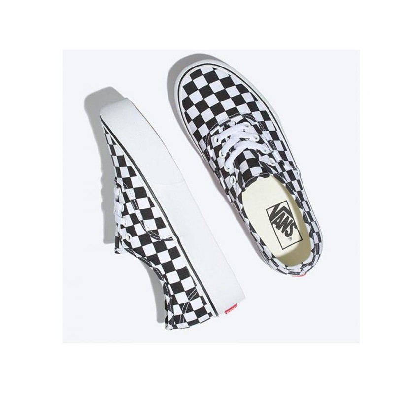 Checkerboard/True White - Authentic Platform 2.0 Sale Shoes by Vans