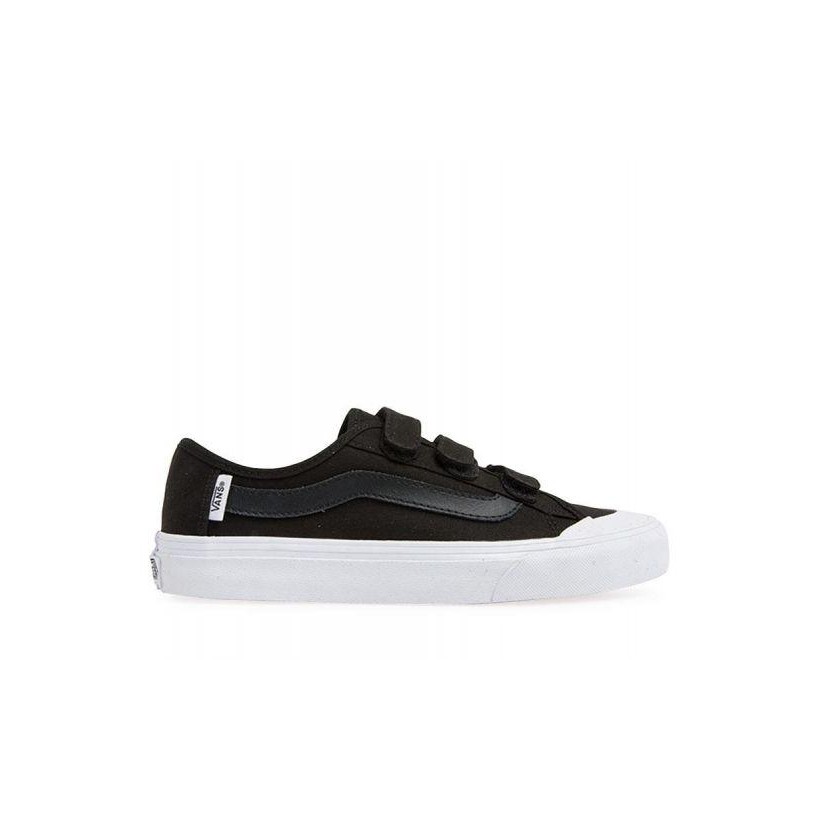 Black Ball V - Black/White Unisex-Casual Shoes by Vans
