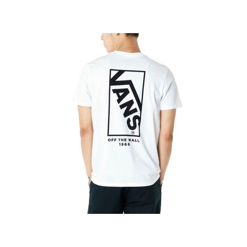 White - BOX LINER II SHORT SLEEVE WHITE Sale Shoes by Vans
