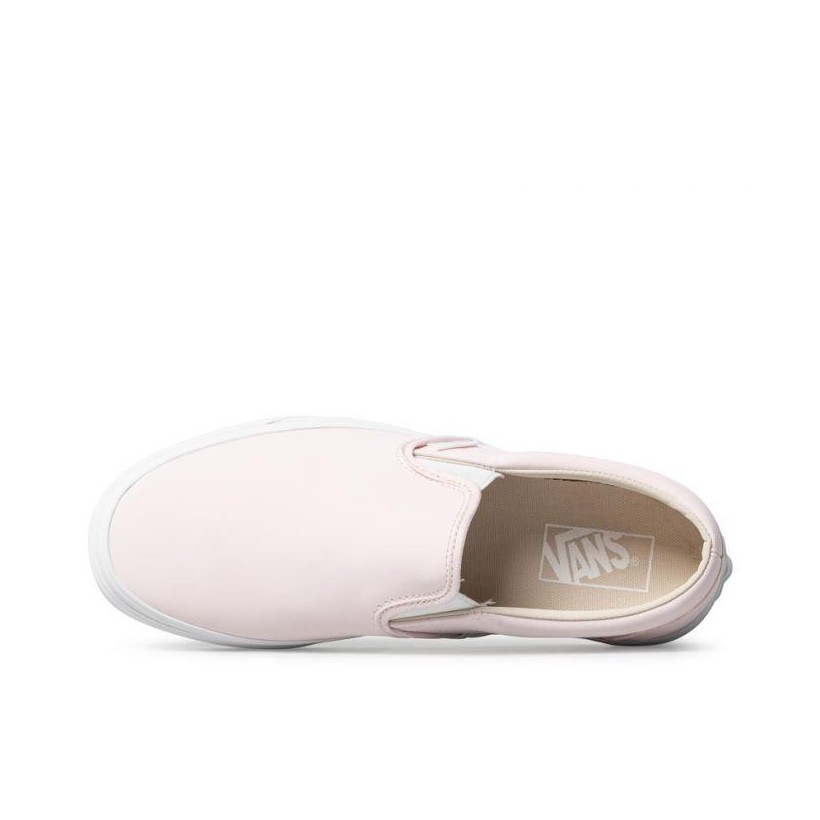 (Vansbuck) Heavenly Pink/Blanc De Blanc - Classic Slip On Sale Shoes by Vans
