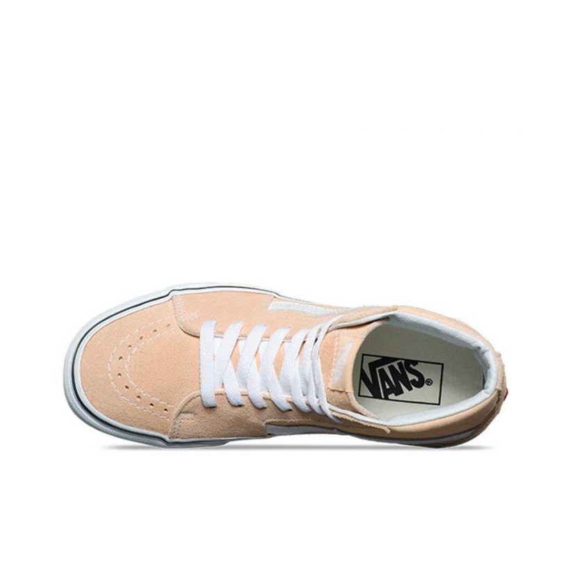 Bleached Apricot/True White - Colour Theory Sk8-Hi Sale Shoes by Vans