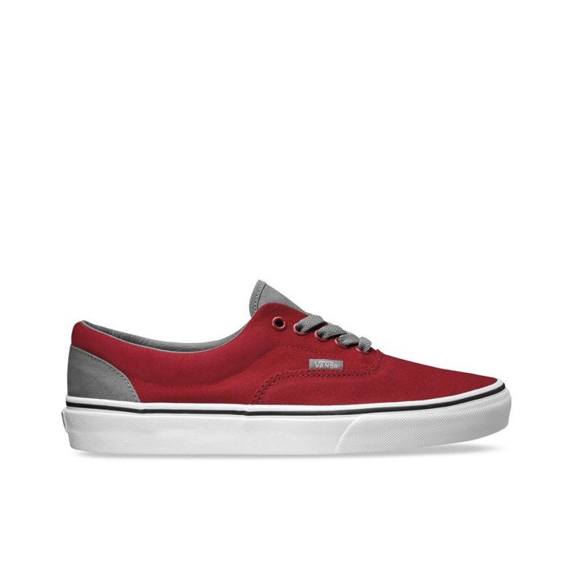 (Pop) racing red/frost gray - Era Pop Racing Red/Frost Grey Sale Shoes by Vans