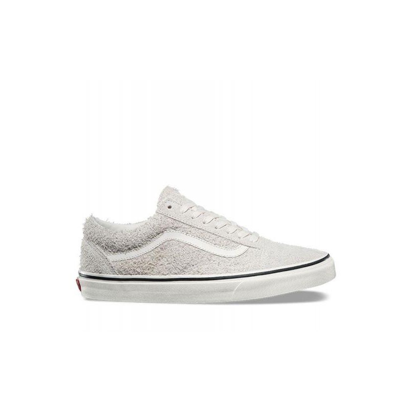 (Fuzzy Suede) Birch - Fuzzy Suede Old Skool Sale Shoes by Vans