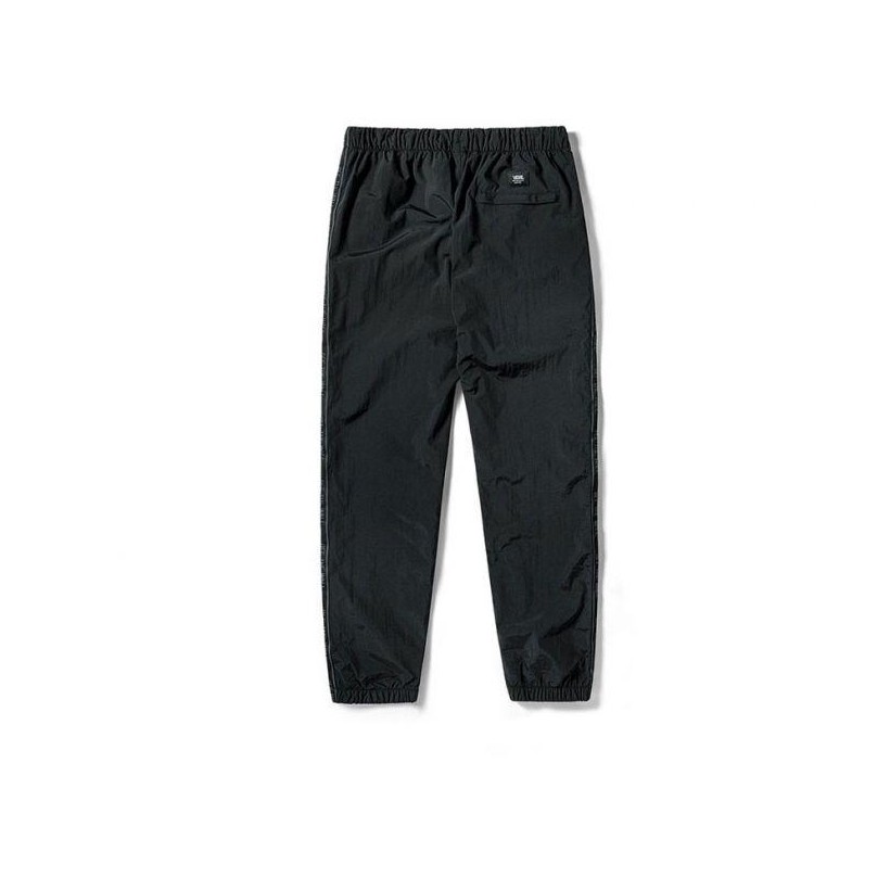 Black - Off The Wall Taped Black Track Pants Sale Shoes by Vans