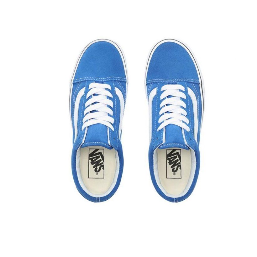Lapis Blue/True White - Old Skool Lapid Blue/White Sale Shoes by Vans