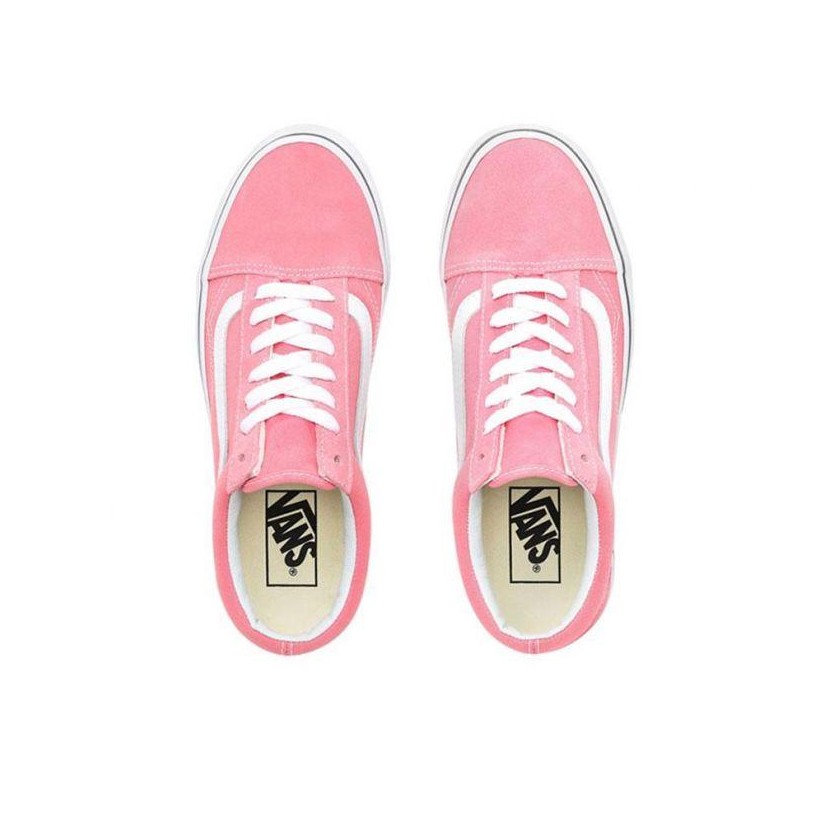 Strawberry Pink/True White - Old Skool Strawberry Pink/True White Sale Shoes by Vans