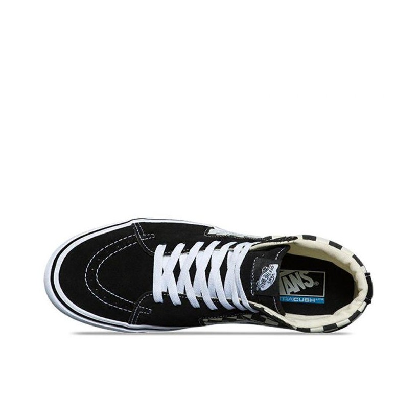 (Checkerboard) Black/White - Sk8-Hi Lite Sale Shoes by Vans
