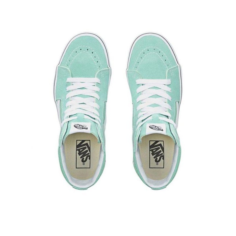 Neptune Green/True White - Sk8-Hi Neptune Green/True White Sale Shoes by Vans