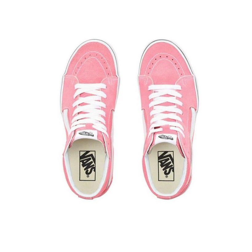 Strawberry Pink/True White - Sk8-Hi Strawberry Pink/True White Sale Shoes by Vans