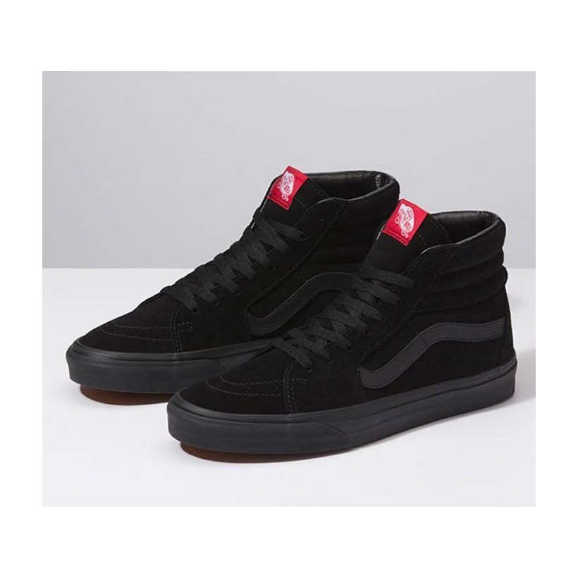 Black/Black - SK8-Hi Suede Sale Shoes by Vans