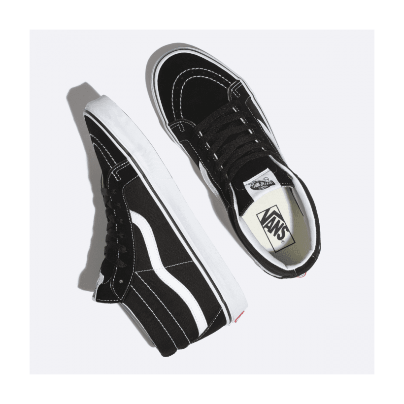 Black/True White - SK8-MID REISSUE BLACK Sale Shoes by Vans