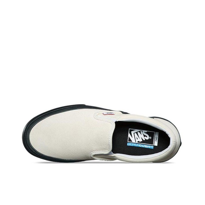 Classic White/Black - Slip-On Pro Classic Sale Shoes by Vans