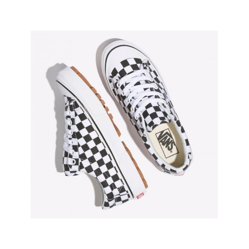 Checkerboard/True White - Style 29 Black/White Checkerboard Sale Shoes by Vans