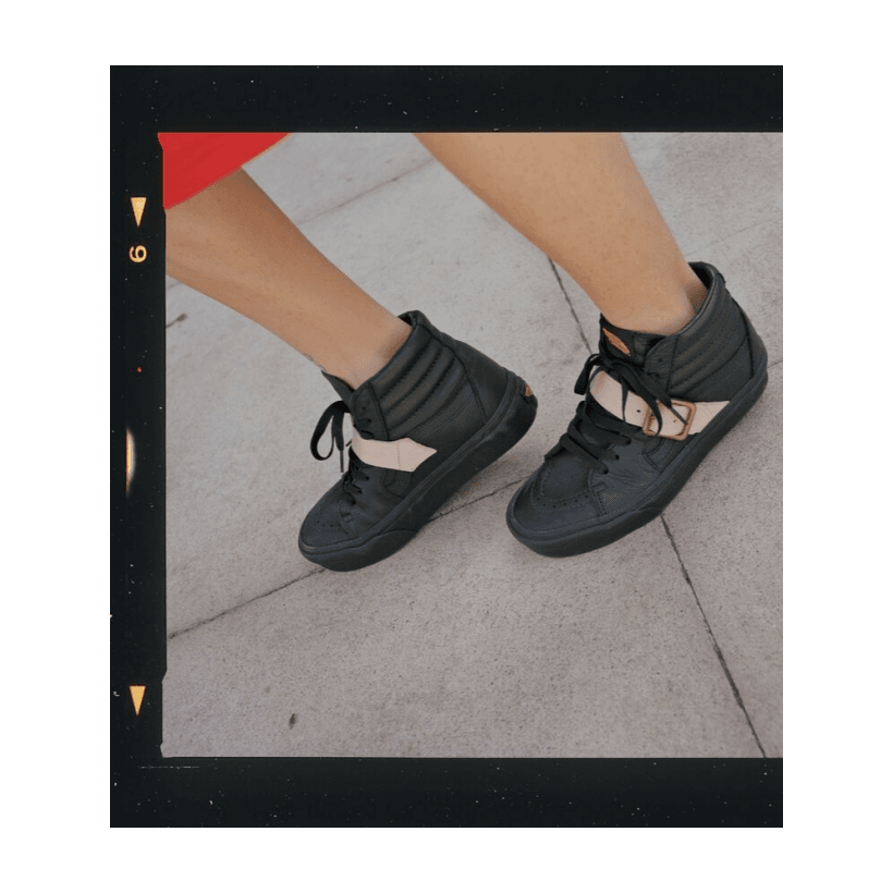 Black - Vans x Vivienne Westwood SK8-HI PLATFORM LEATHER Sale Shoes by Vans