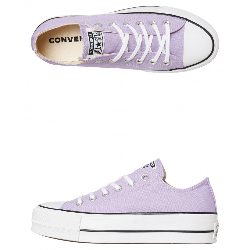 Chuck Taylor All Star Lift Shoe Washed Lilac