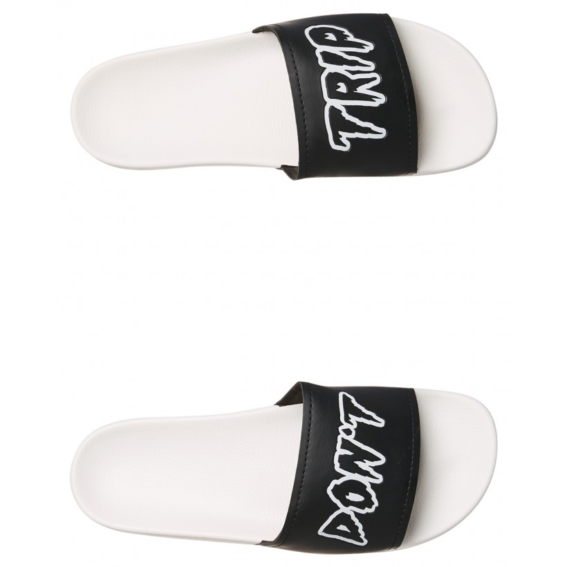 Dont Trip Slide White Combo By VOLCOM