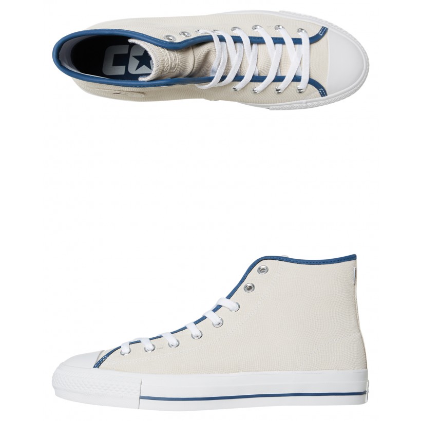 Womens Chuck Taylor All Star Pro Suede Shoe White Mason Blue By CONVERSE