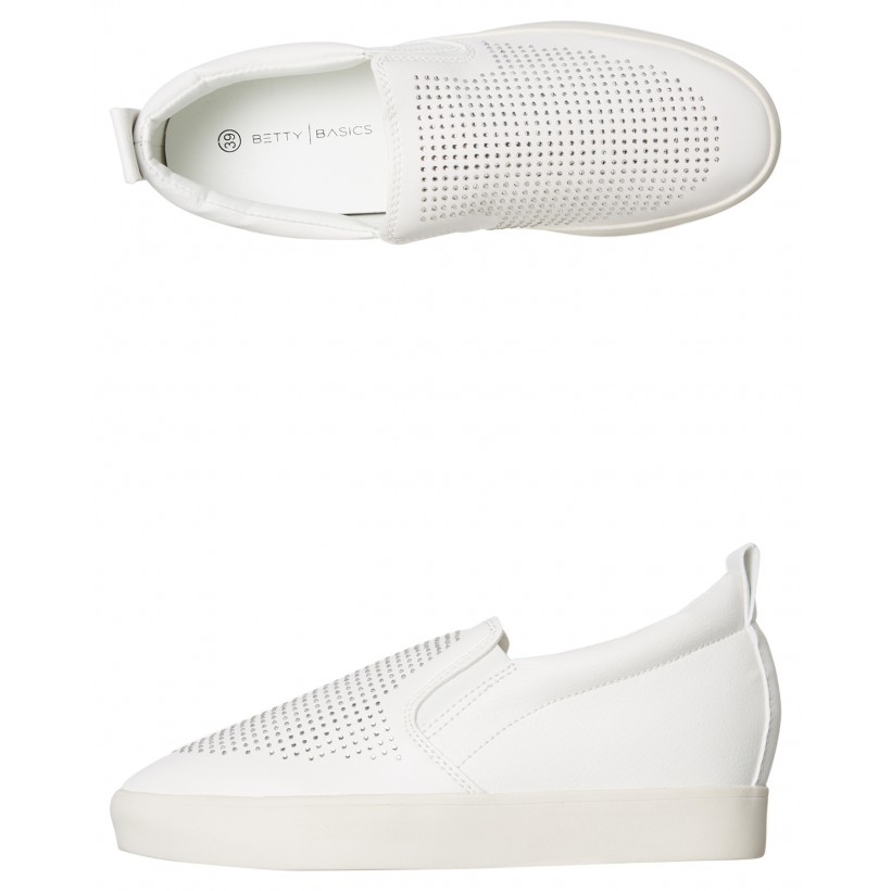 Womens Liberty Shoe White By BETTY BASICS