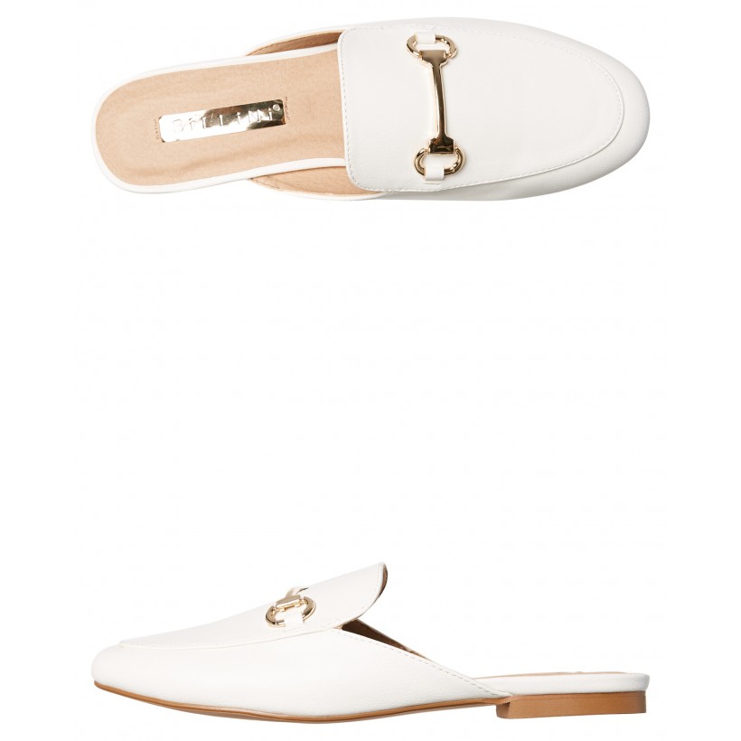 Womens Olivia Loafer White By BILLINI