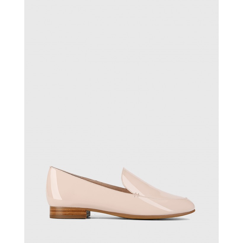 Banks Flat Loafers Pink by Wittner