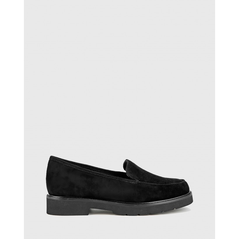 Dee Platform Loafers Black by Wittner