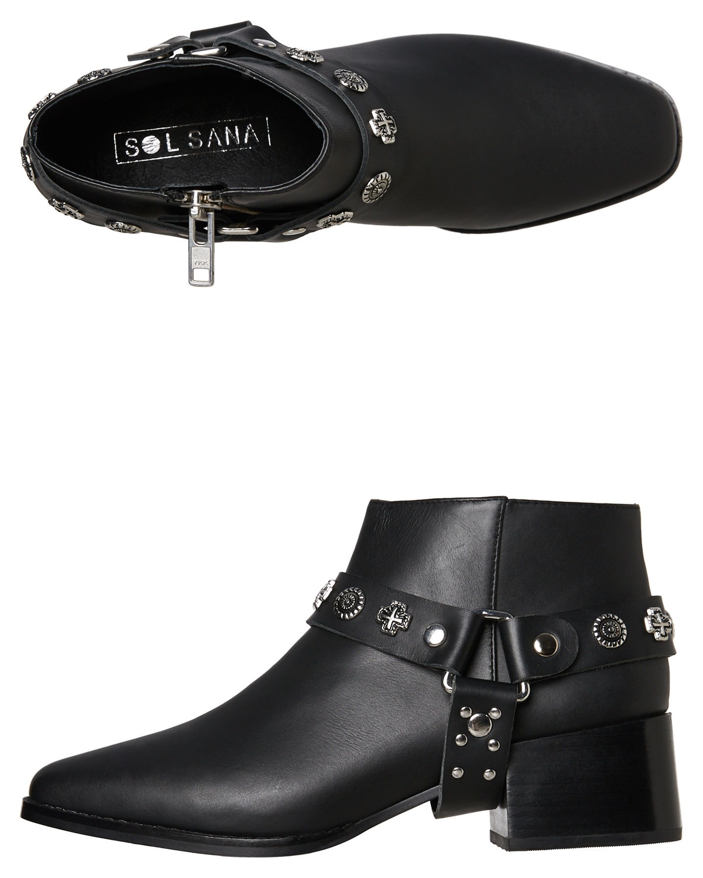 Womens Eddie Western Boot Black