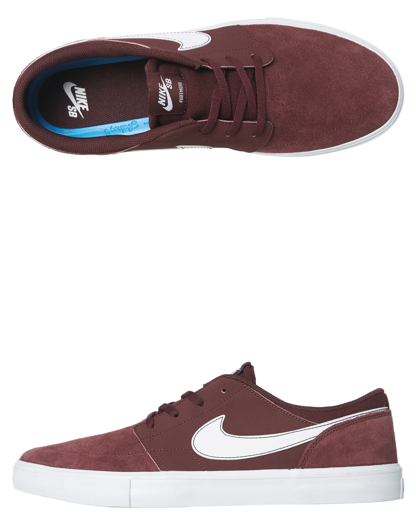 Nike sb solarsoft burgundy store