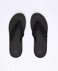 lunar black sandals