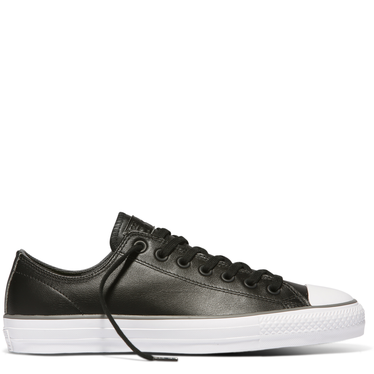 Black/Charcoal/White CONS CTAS Pro Rub Off Leather Low Top Black Mens ...