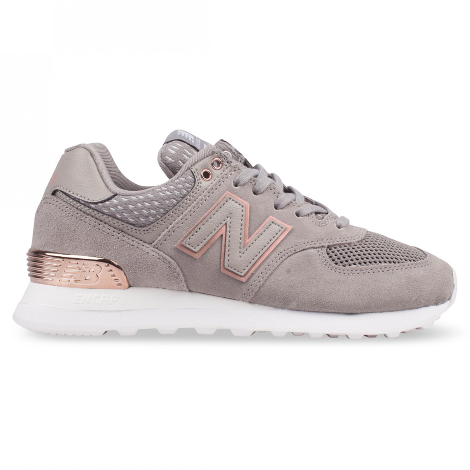 new balance grey with rose gold