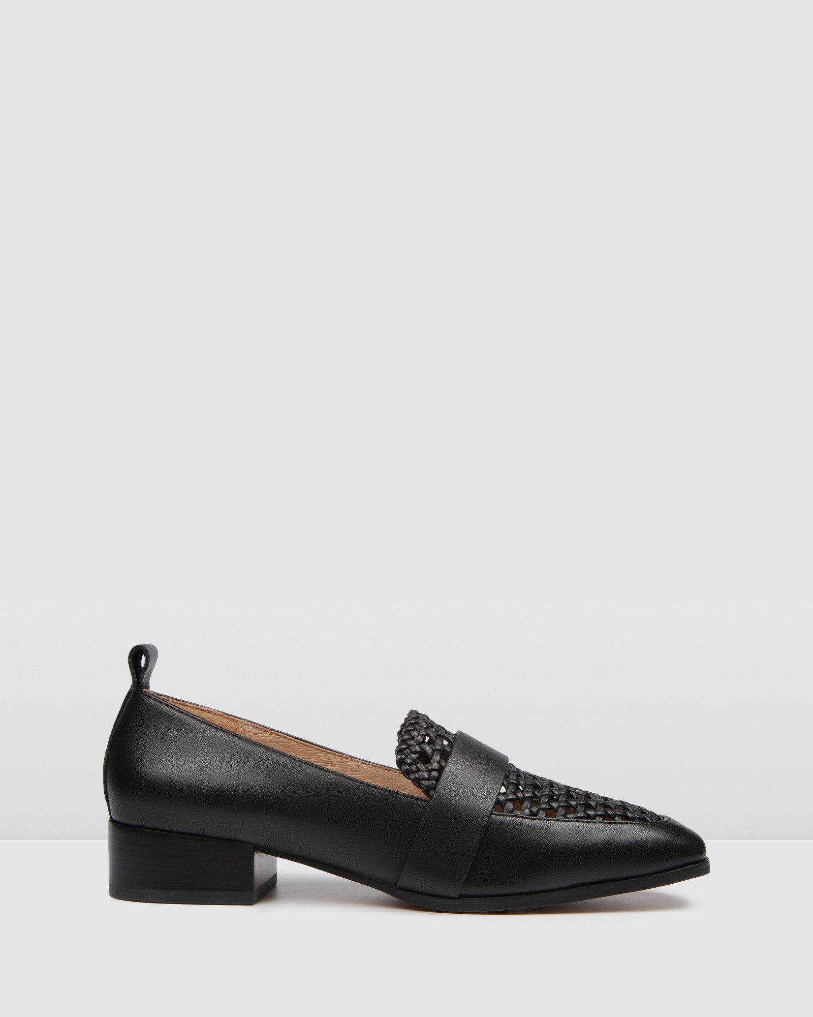 Banner Loafers Black Leather by Jo Mercer | ShoeSales