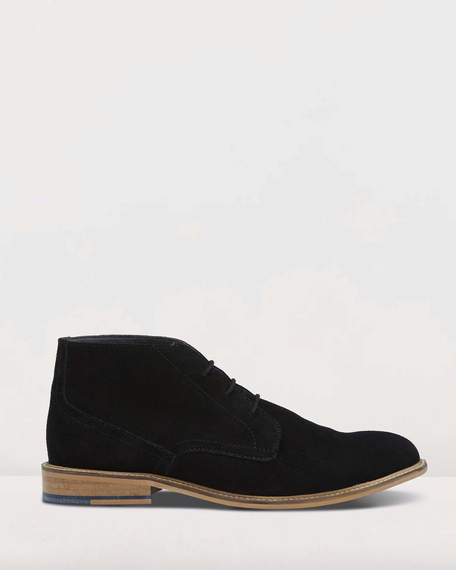 Braxton Boots Black by Oxford | ShoeSales