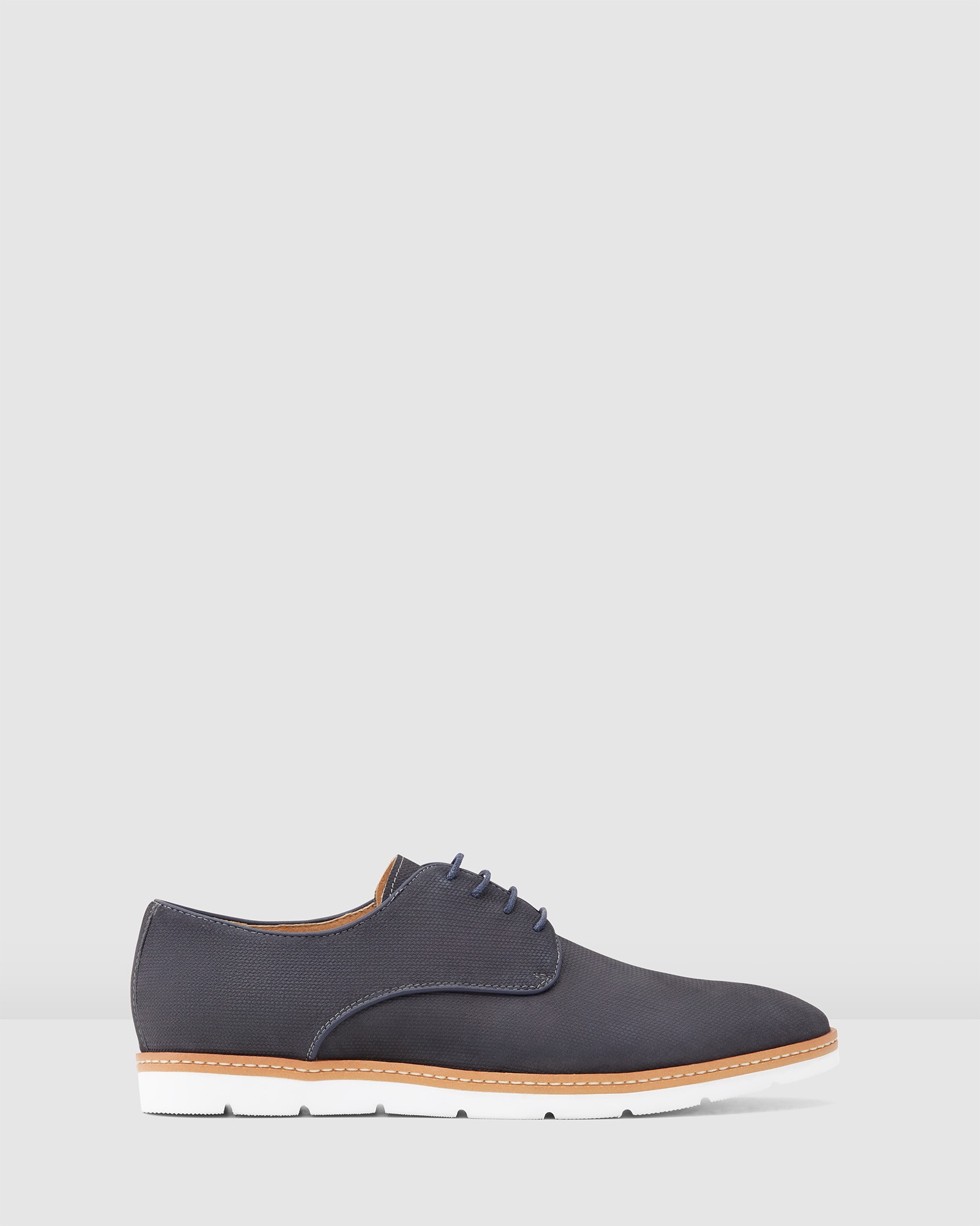 Jackman Lace Ups Navy by Aquila | ShoeSales
