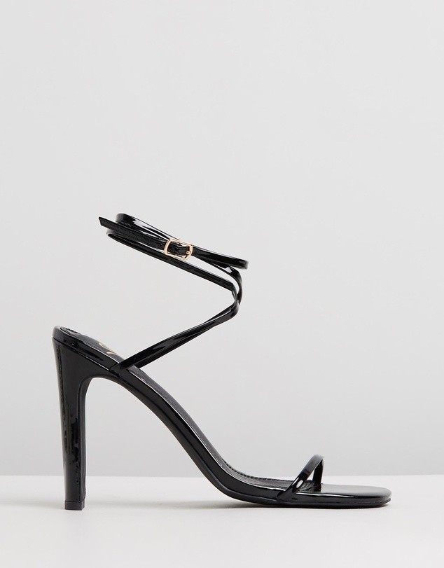 Jacqueline Heels Black Patent by Spurr | ShoeSales