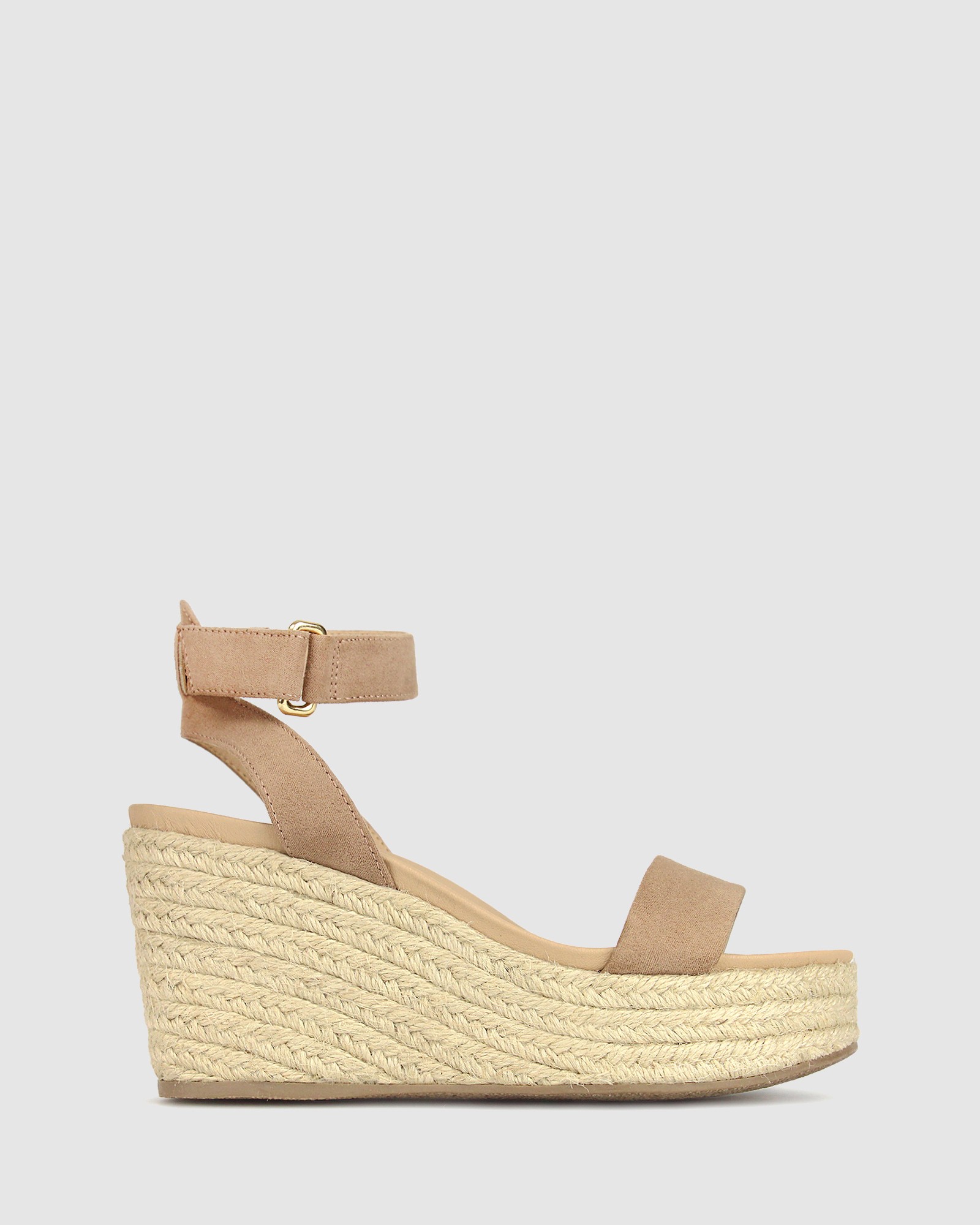 Kayla Wedge Sandals Blush by Betts | ShoeSales