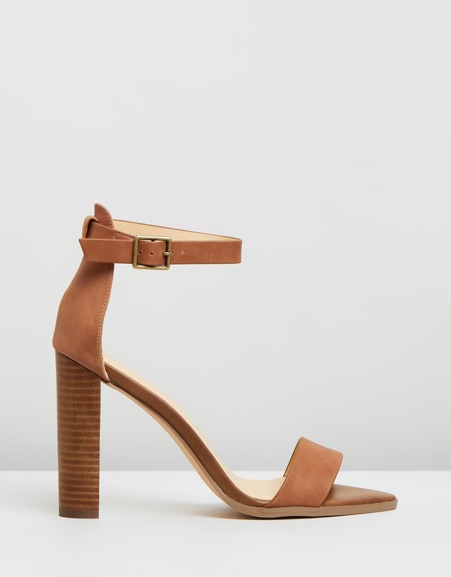 tan leather heels australia