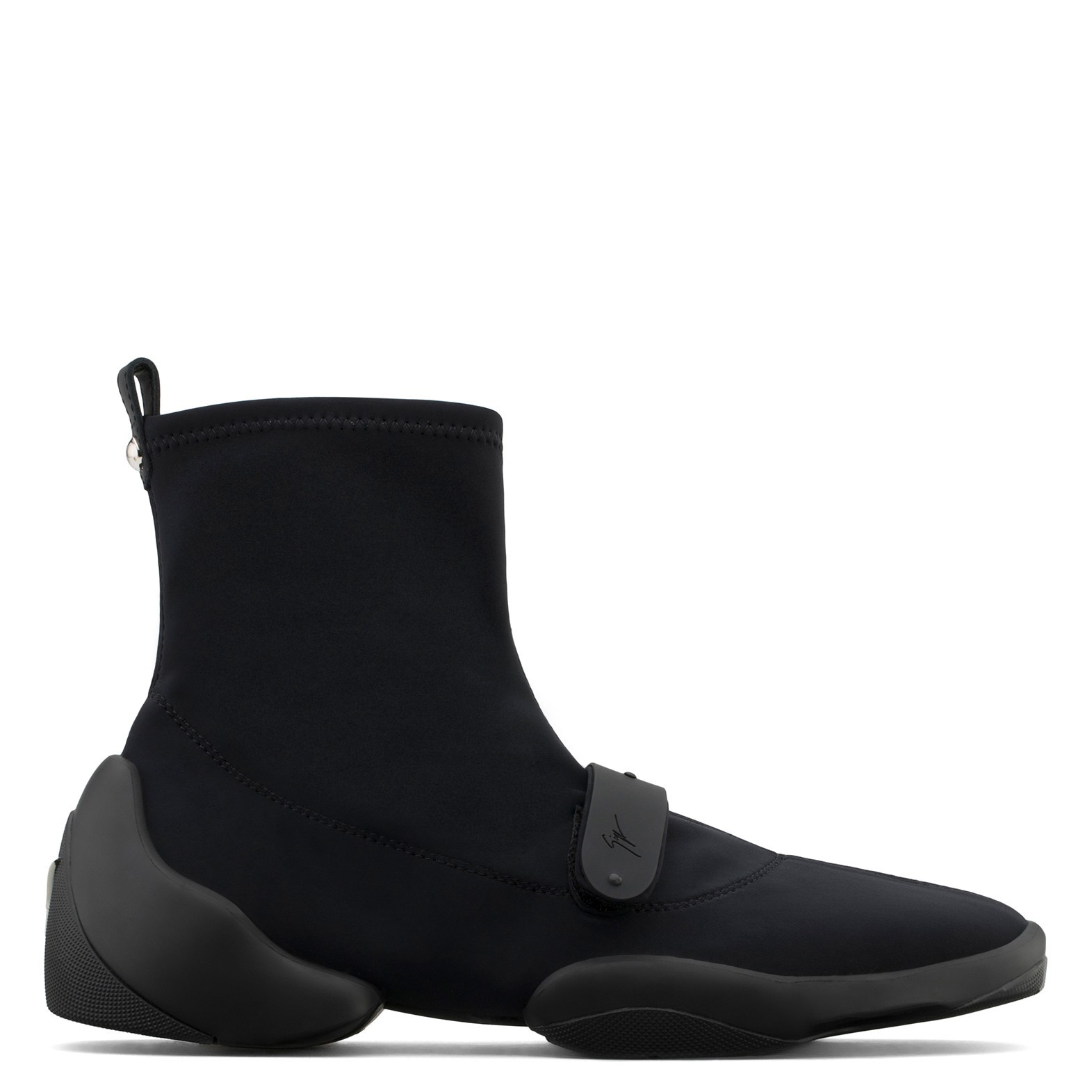 Giuseppe Zanotti Black Neoprene high top Light Jump sneaker ShoeSales
