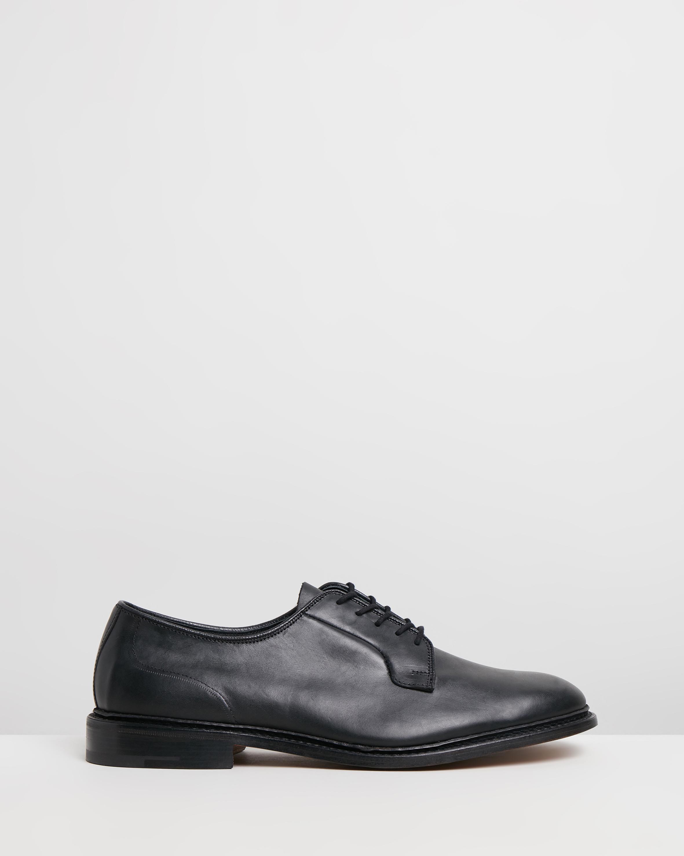 Robert Derby Shoes Olivvia Black Oily by Trickers | ShoeSales