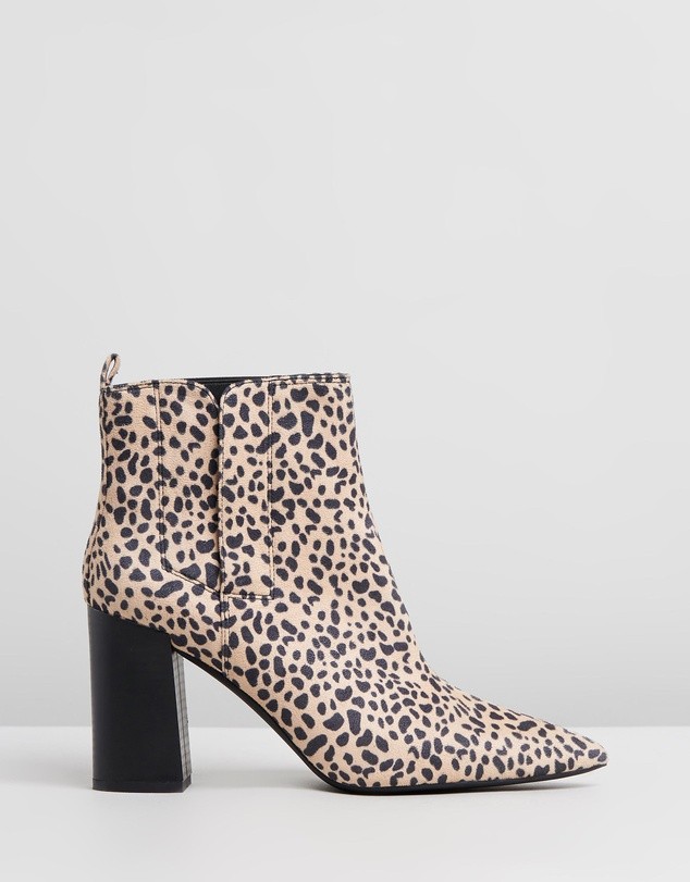 Rome Boots Leopard Microsuede by Spurr | ShoeSales
