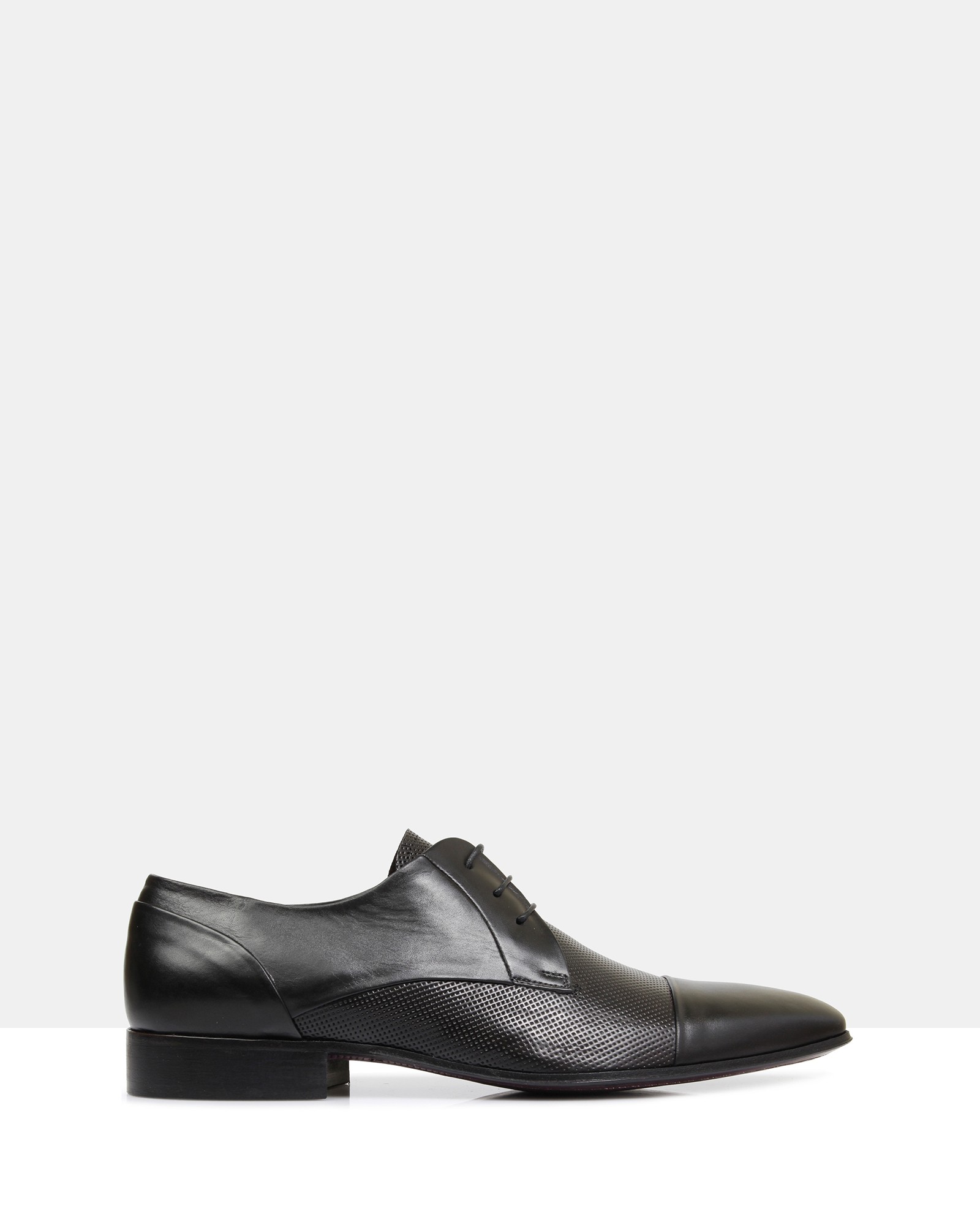 Ross Leather Derby Shoes Nero by Brando | ShoeSales