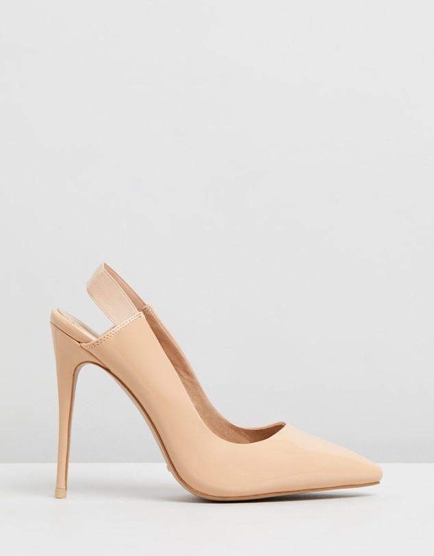 Rossi Nude Patent by Billini | ShoeSales