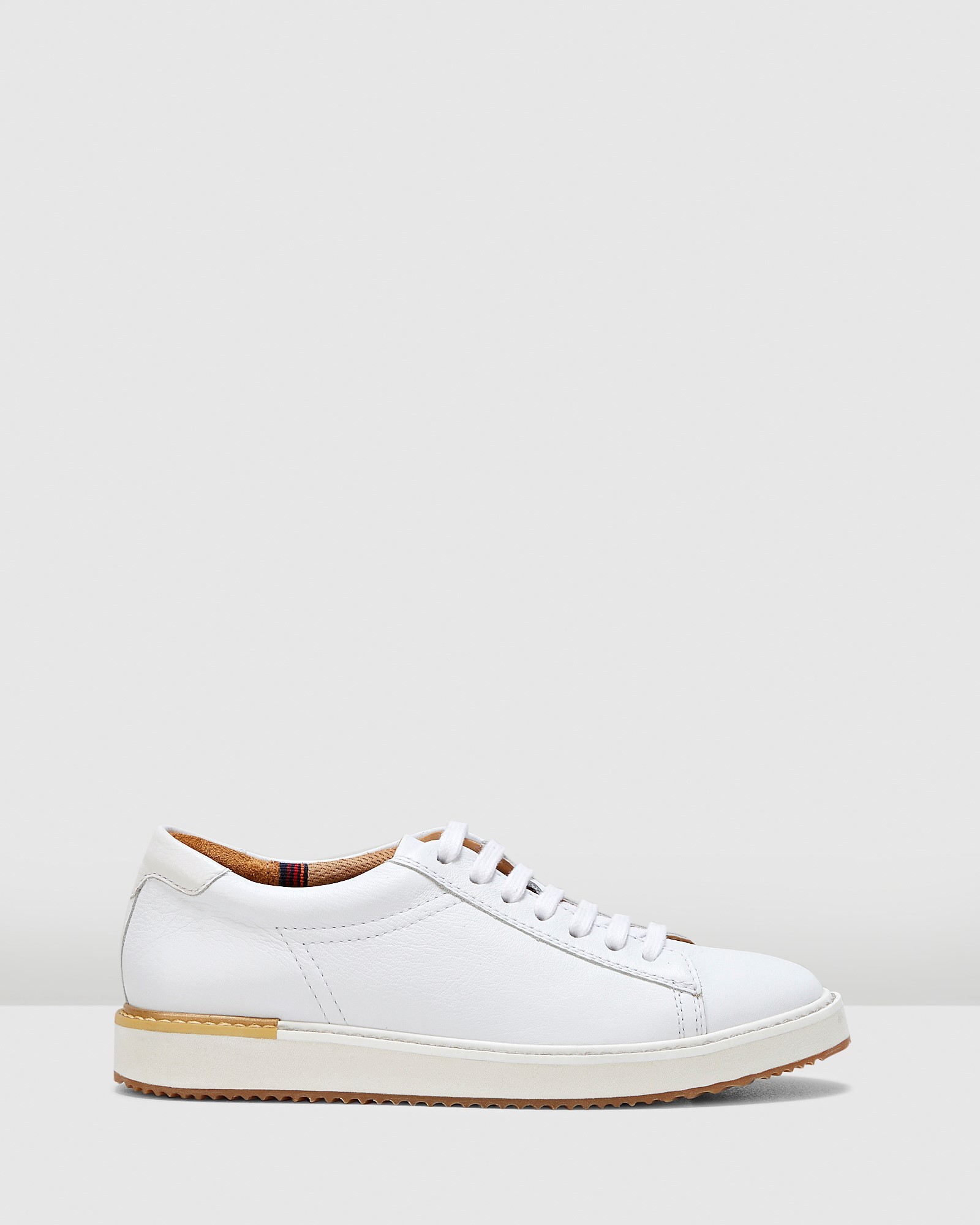 hush puppies white sneakers