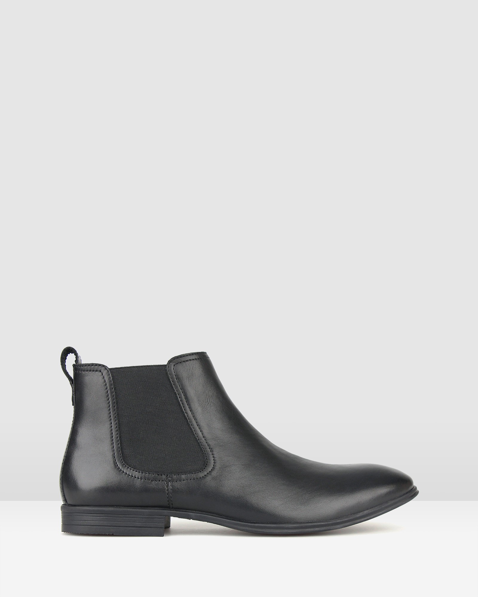 West Leather Chelsea Boots Black by Airflex | ShoeSales