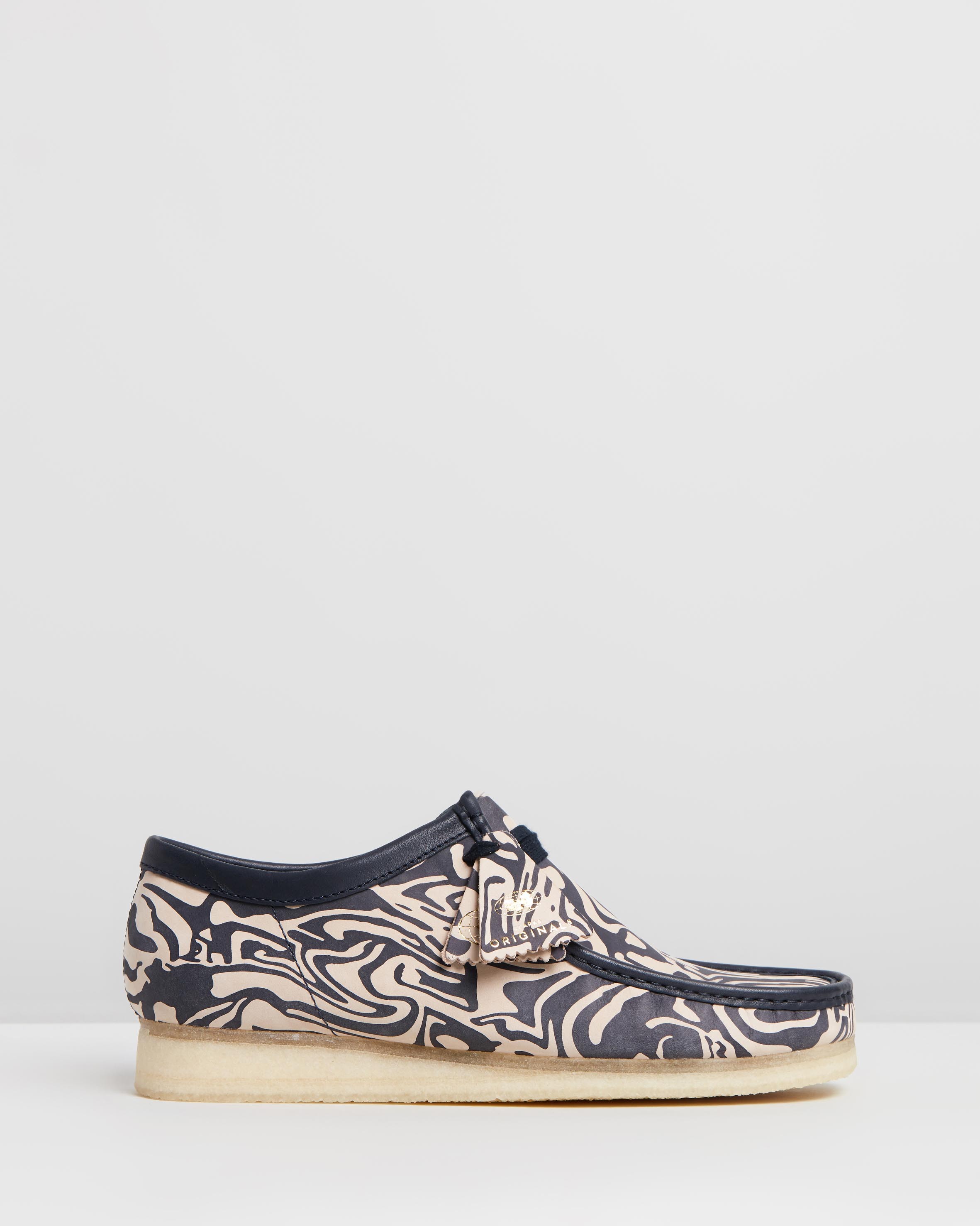 Clarks x Wu Tang Wallabee Low - Navy / Multi – Kith