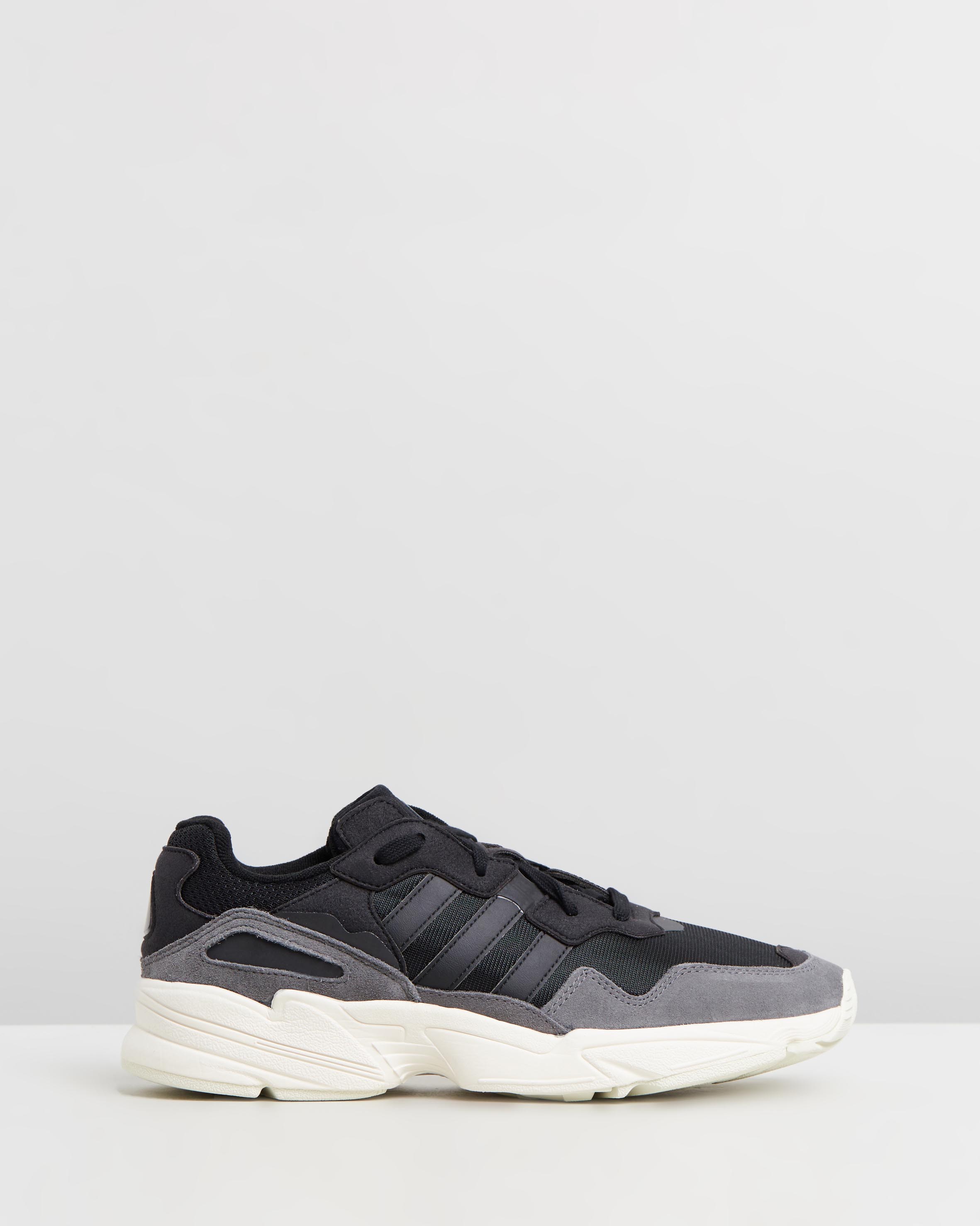 Yung-96 - Unisex Core Black & Off-White by Adidas Originals | ShoeSales