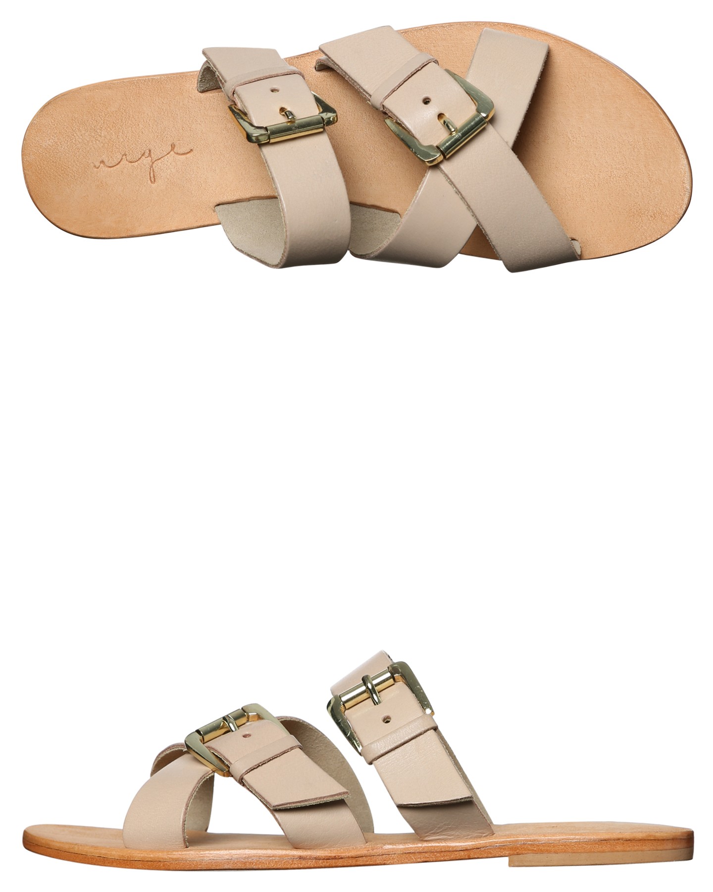 LOLA SANDAL 140 mm | Nude skin patent leather sandal | Le 