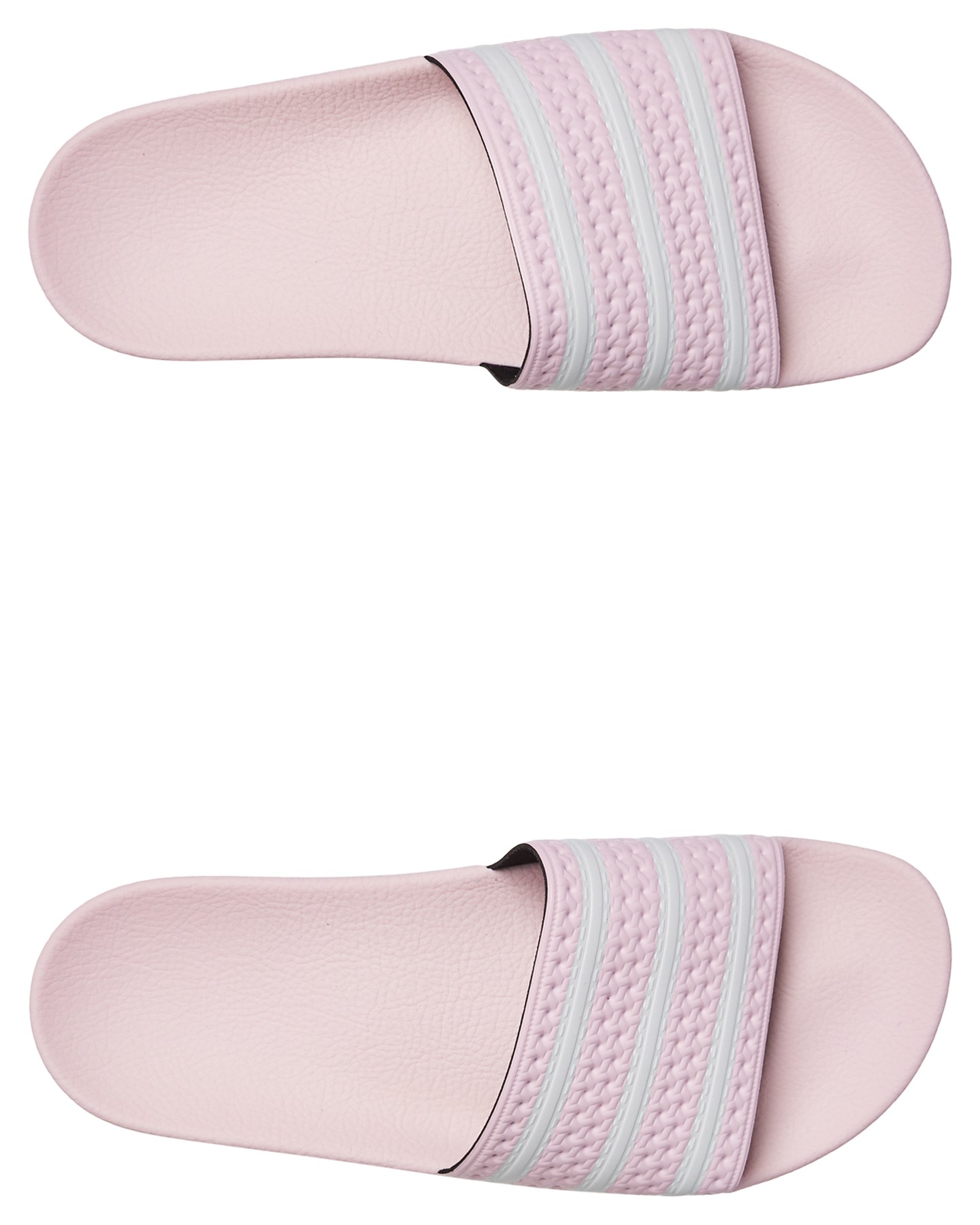 pink adilette slides